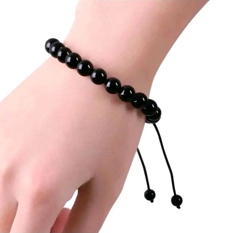 GELANG TASBIH BLACK ONYX / GELANG TASBIH HITAM 0