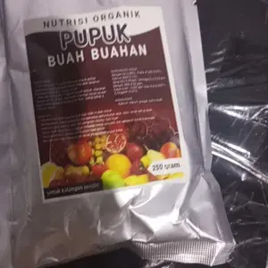 Pupuk Buah Buahan Nutrisi Organik Booster Pelebat Tumbuhan - 250g