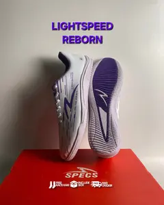 SEPATU FUTSAL SPECS ACC LS REBORN IN PUTIH UNGU TERBARU. SEPATU FUTSAL MURAH