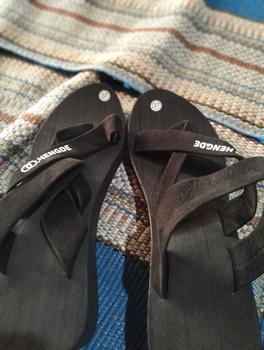 Product Review of Sandal Wanita Hak Andin Hengde Silang 04 Cewek Karet Jepit Sendal from @**9 0