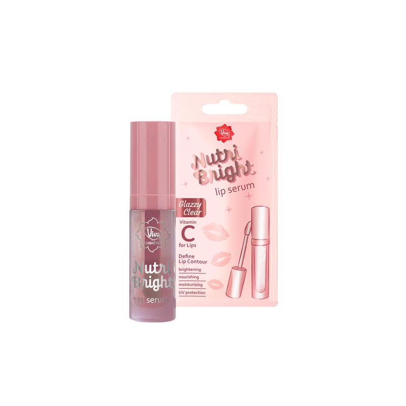 Viva Nutri Bright Lip Serum With AVOCADO OIL, VITAMIN C & E - 2.5ml untuk Bibir Kering 1