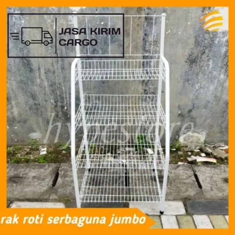 Rak roti serbaguna/Rak chiki jumbo/Rak keranjang toko/Rack/Rak Display/Rak serbaguna/Rak jualan sembako 0