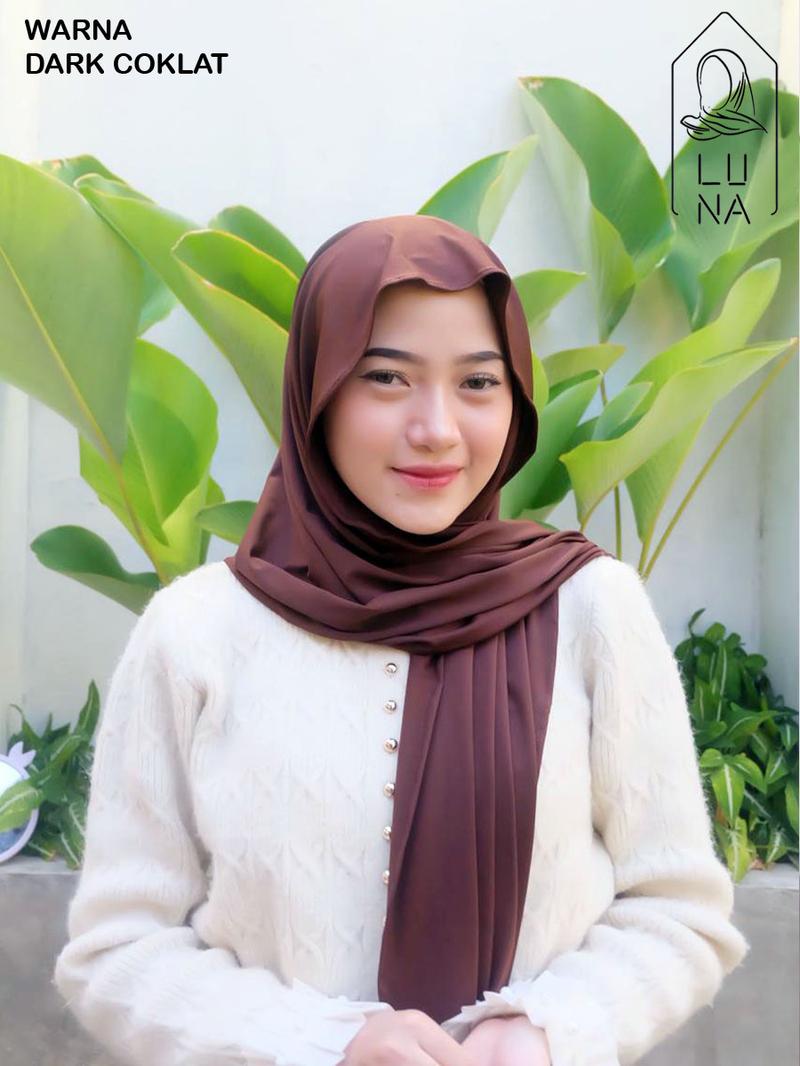 Product Introduction of LUNA HIJAB - PASHMINA JERSEY / PASHMINA KAOS / PASHMINA MELEYOT 17