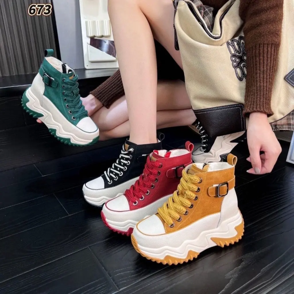 Sepatu boots wanita YLBAYLIBA IMPORT CHINA