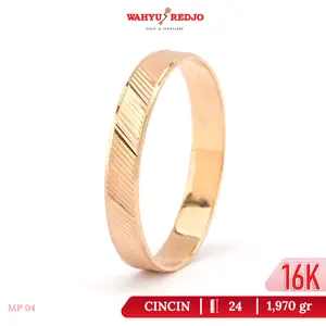 Cincin Emas Polos 16K Wahyu Redjo CC-16K-31594129 Non Pameran