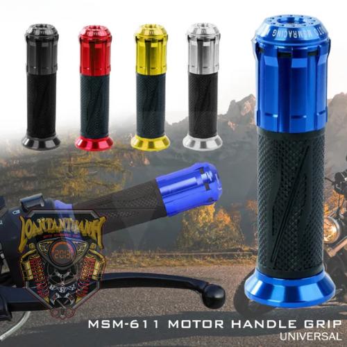  Bao Tay Gù Nhôm CNC 8 Cạnh Lót CAo Su Chống Trơn Trượt   1 Cặp   Gắn Được Tất Cả Dòng Xe Máy Xe Điện 