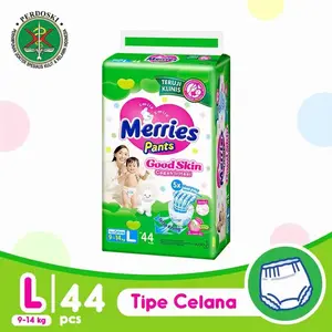 Merries Good Skin Popok Bayi SIZE L44 POPOK CELANA BAYI