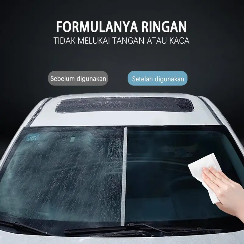[Acechace] Pasta pembersih film oli / penghapus film oli / kaca depan jendela pembersih mobil pembersih yang kuat 1