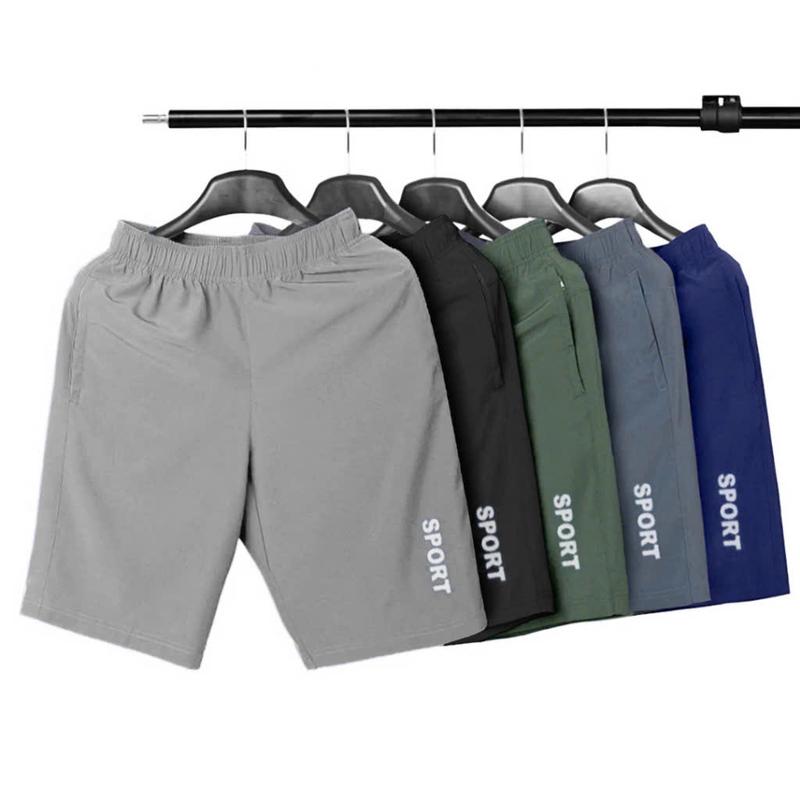COMBO 5 Quần short nam thể thao cạp chun dây rút chất liệu co giãn thoáng mát đủ size đến 95kg Menswear