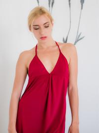Gambar MoonAlice | Kyuri (70-130cm) Babydoll Lingerie Sleepwear Baju Tidur Wanita - Merah, S-L dari MoonAlice Kota Malang 4 Tokopedia