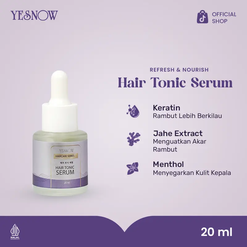 Hair Care Series Yesnow  ( Shampoo, Conditioner, Hair Tonic Serum ) 2