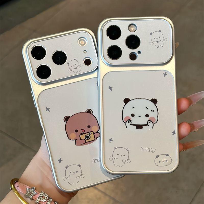 Ốp lưng iPhone họa tiết cặp đôi BuBu, tương thích iPhone 17/16/15/14/13/17…