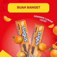 Gambar [Paket 1 Box Bonus Bag Charm] Sugus Orange 24 pcs x 30G - Permen Lunak Rasa Jeruk dari Mars Snacking Indonesia Kab. Bekasi 3 Tokopedia