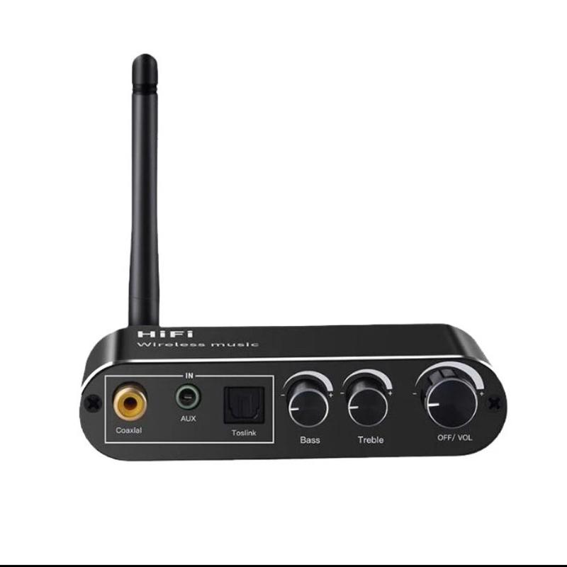  Dung cho F4-F7-M4 Bộ Chuyển giải mã Âm Thanh DAC Bluetooth T01 Chỉnh Treble Bass 