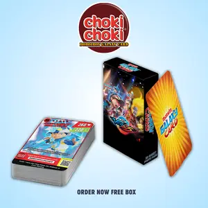 BOBOIBOY GALAXY CARD PROMO PACK CHOKI CHOKI UNOFFICIAL PREMIUM 25 SHEET FREE BOX