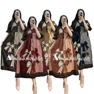DASTER ALENA PITA RAYON PREMIUM KANCING BUSUI