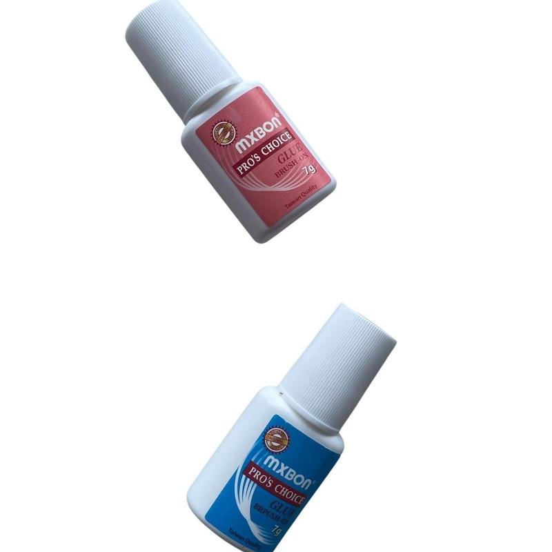 MXBON Nail Tip Glue with brush MX Bon Lem Kuku Palsu Super awet 7g 2