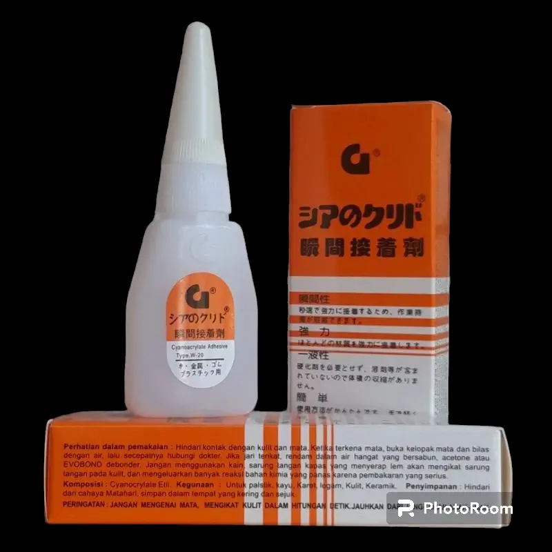 lem g kualitas super , lem super lengket per pcs