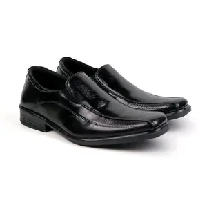 TAPAK - Sepatu Pantofel Pria, Sepatu Kerja, Sepatu Formal, Loafers, Derby Full Black