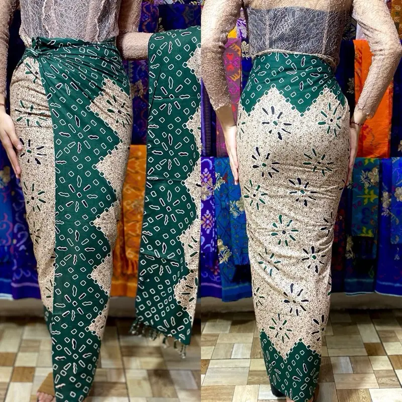 KAMEN BATIK SET SELENDANG MOTIF JUMPUT