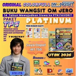 [New Edition 2026] Wangsit Om Jero TPS UTBK SNBT 2026 Seri Paket Platinum/Silver