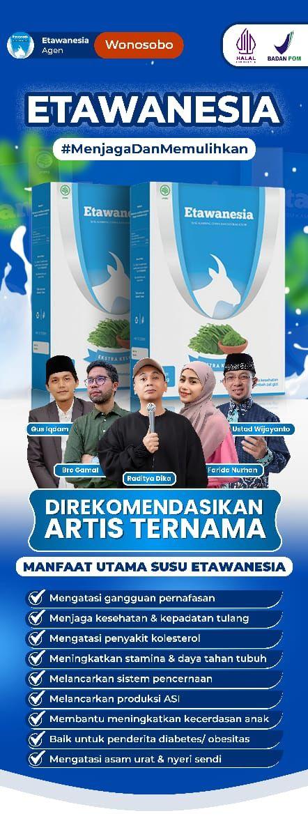 4 Box Etawanesia Susu Kambing Etawa Asli Original 100%