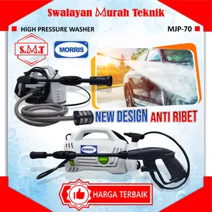 Mesin Cuci Steam Jet Cleaner Portable Design MORRIS MJP70 High Pressure Washer 100 Bar Low Watt MJP 70