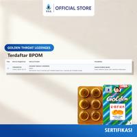 Gambar Permen Golden Throat Lozenges dari SSA Official Store Kota Administrasi Jakarta Pusat 4 Tokopedia