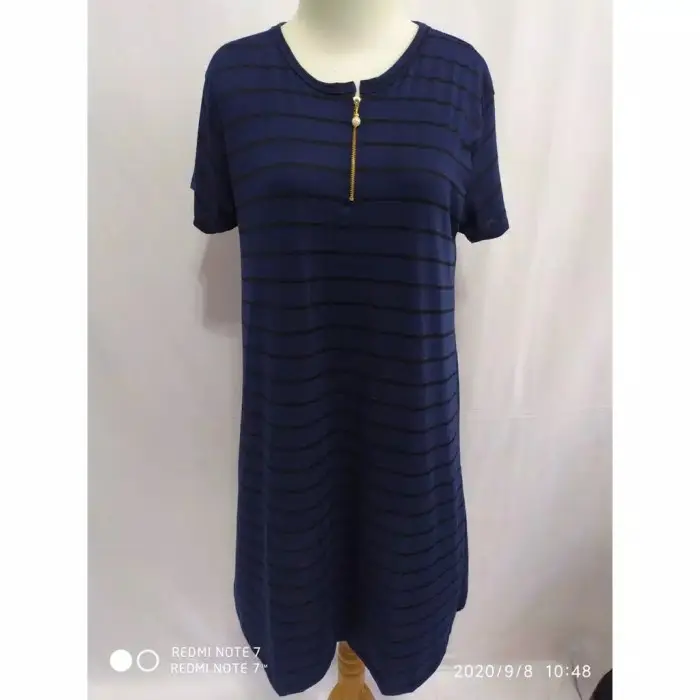 Daster Sleting Busui Salur Cantik ( Real Pick ) Bahan Spandek Adem Hal 0