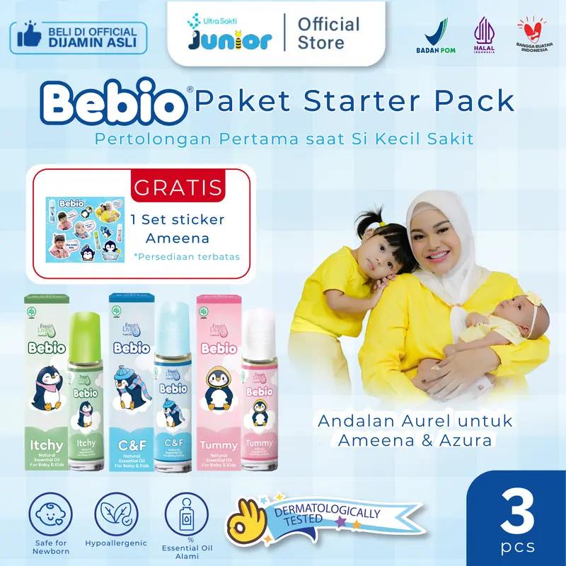 [Paket Spesial] Bebio C&F+Tummy+Itchy 1