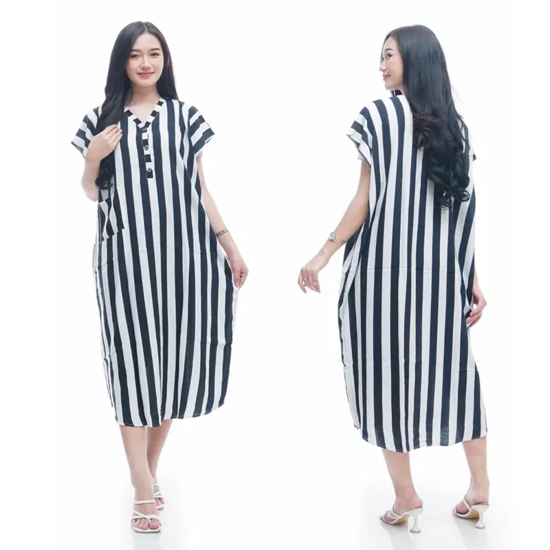 DASTER SALUR LOWO JUMBO BATIK PEKALONGAN LD 140 BUSUI Ibu Menyusui Nyaman Rayon Wanita 1
