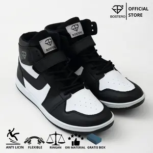 Bostero Sepatu Boots Anak Laki-Laki Perempuan Sepatu Sekolah Anak Size 31 32 33 34 35 36 37 38 39 40 41 42 43