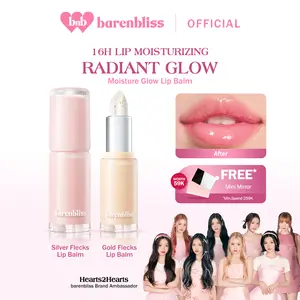 【BEST SELLING】BNB barenbliss Gold Makes Gorgeous & Silver Makes Stunning Lip Balm | Lip Balm Glossy, Pelembab Bibir, Anti Bibir Kering