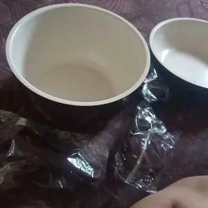 [EXCLUSIVE ISCHAINDYOFC] TEXANIA SET Panci Soup dan Frypan Maroon Anti Lengket 20cm Multifungsi Mudah Dibersihkan Kualitas Foodgrade Kitchenware