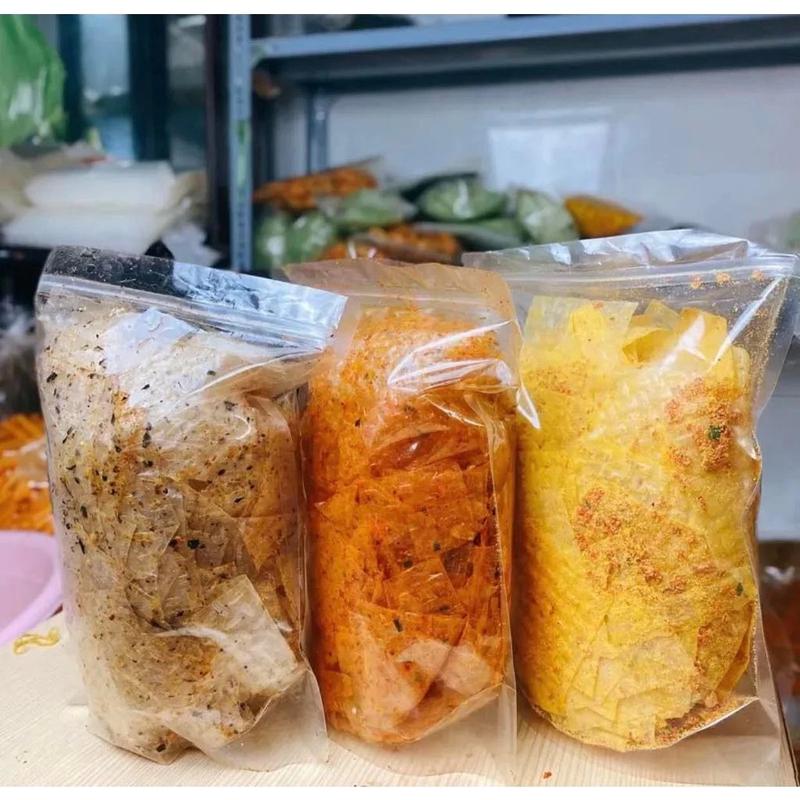 500g Bánh tráng Tây Ninh đủ vị Xì ke Rong biển Cuộn tôm phô mai .. chuẩn vị
