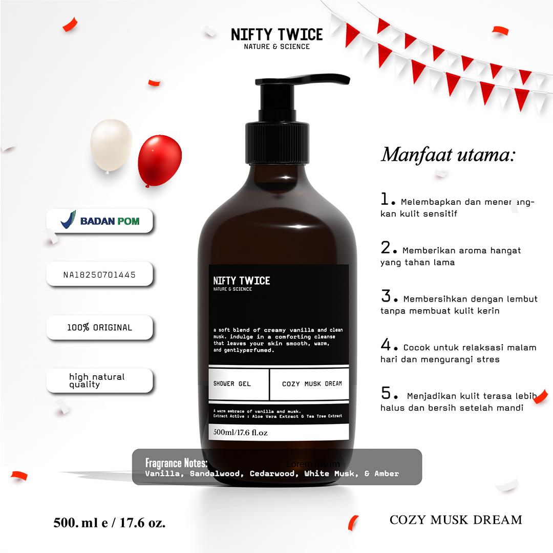 Cozy Musk Dream Soft and Clean Body Wash