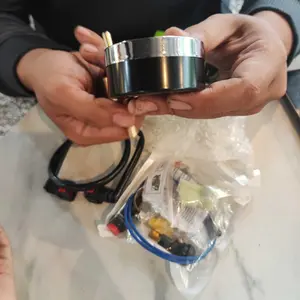 Paket Alat Ukur Tekanan Fuel Pump Tester Motor Injeksi Alat Pembersih Injektor Socket DLC Riset Injeksi untuk Semua Motor FI Bensin Motorcycle
