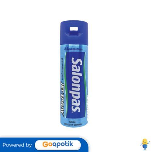 Gambar SALONPAS JET SPRAY 60 ML BOTOL dari GoApotik Kota Administrasi Jakarta Selatan Tokopedia