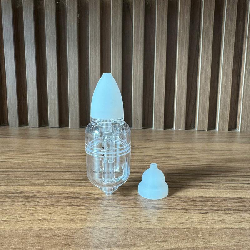 (Mới) Dụng cụ hút mũi kéo tay thế hệ mới cho trẻ từ sơ sinh kèm 2 đầu silicon - máy hút mũi chất liệu nhựa nguyên sinh an toàn cho bé 2