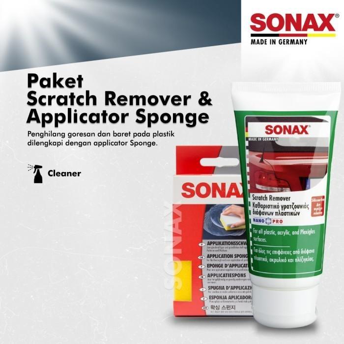 Gambar Paket Sonax Scratch Remover 75ml & Applicator Sponge 150gr Penghilang Goresan dari Aki Murah Jakarta Kota Tangerang Selatan Tokopedia