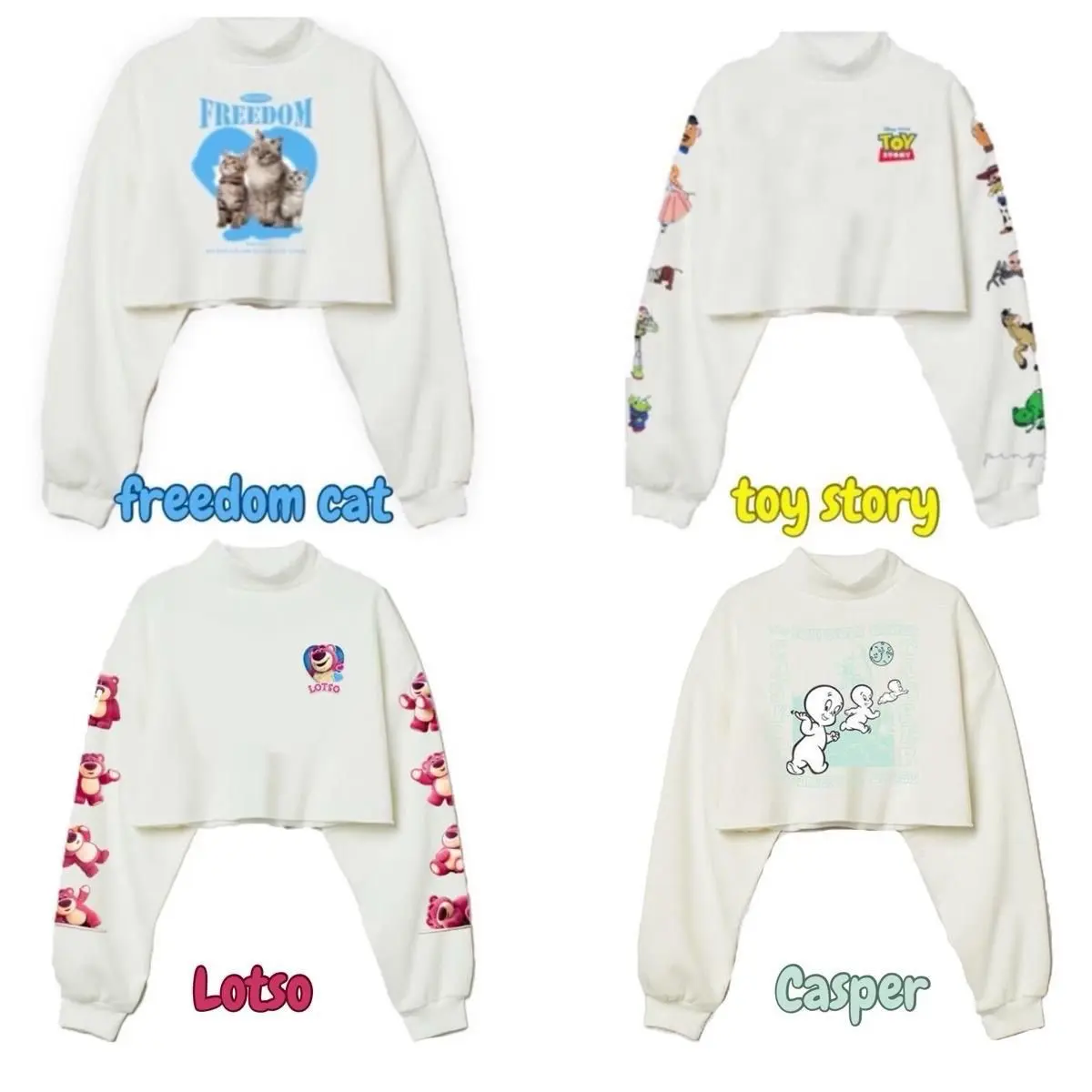 CROP NEW CATALOG PRODUCT SWEATER CROP WANITA