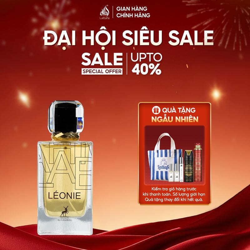 Nước hoa nữ Maison Alhambra Leonie hương thơm thanh lịch thu hút 100ml
