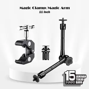 Magic Clamp / Magic Arm 11 Inch includ Super C-Clamp
