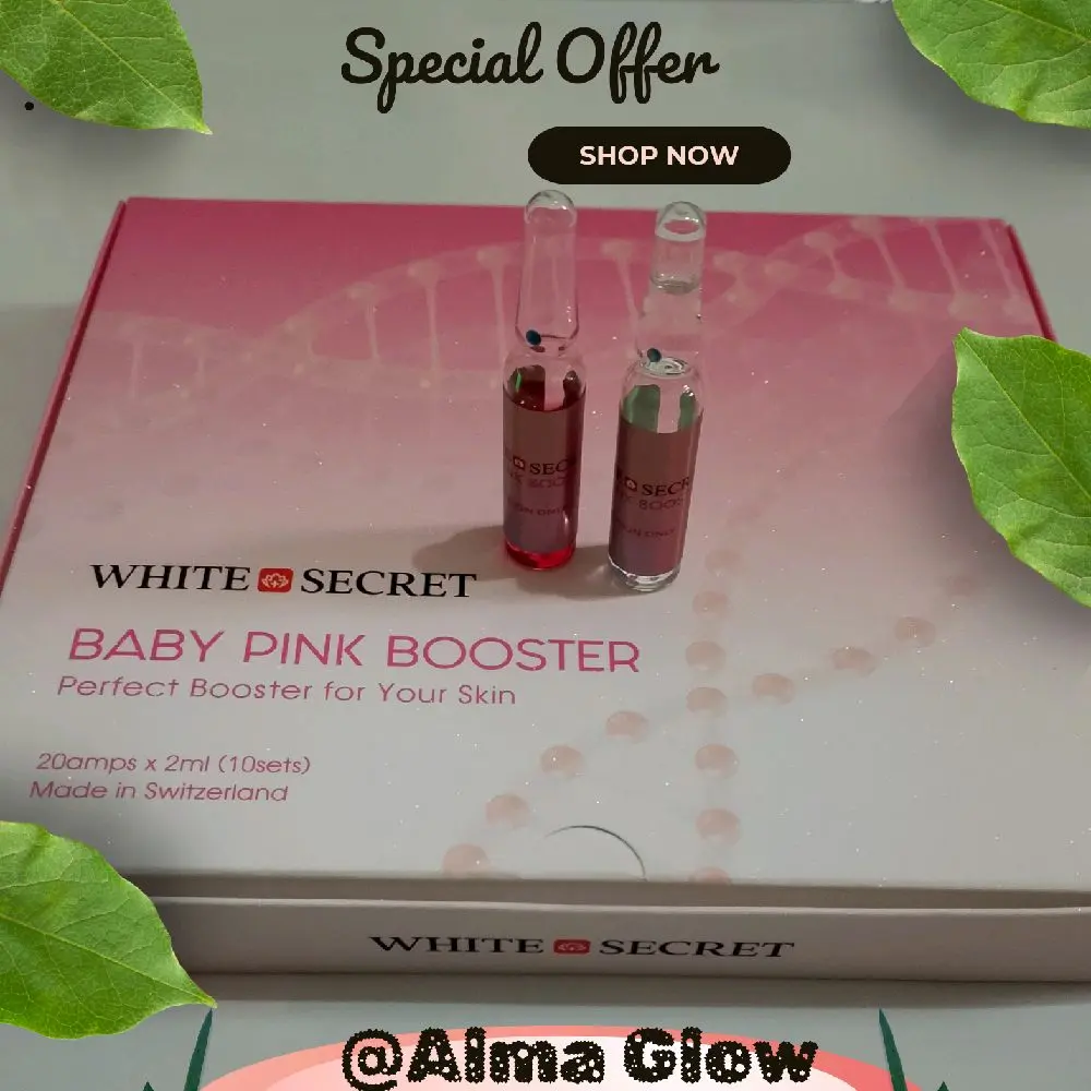 White Secret BABY PINK SKIN BOOSTER Vitamin (Tanpa BOX)