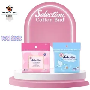 Selection Cutton buds 100 Stick / Korek Kuping / Pembersih Telinga Ear Removal