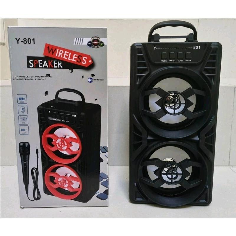 RERBAGUS SPEAKER BLUETOOTH KARAOKE UKURAN JUMBO DAPAT GRATIS MIC SALON AKTIF LOUSPER BESAR 4