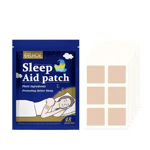 Sleep Patch 48pcs Deep Sleep Patch Bantu Tidur Koyo Tidur Lelap Good Night Sleep Patch Aid Body Relaxing Plester Bantu Tidur Nyenyak Insomnia