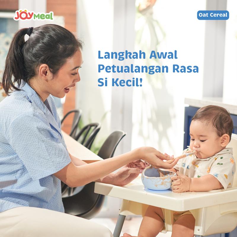 JoyMeal Oat Cereal 120gr | Bubur Sereal Bayi Perpaduan Gandum, Susu, dan Buah Asli 2