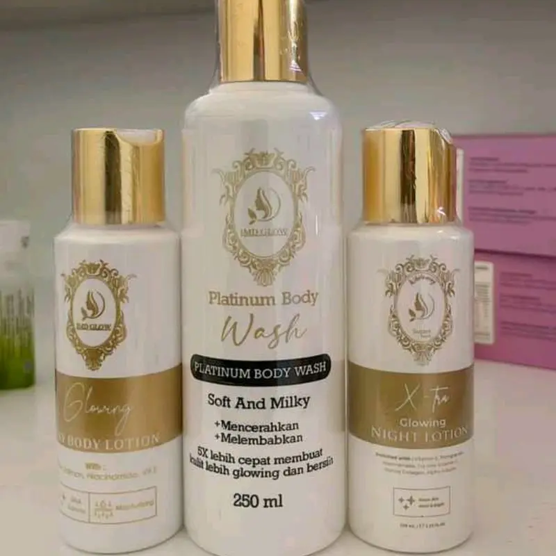body lotion jumbo extra glowing Memutihkan  Pencerah Tubuh Kaki 0