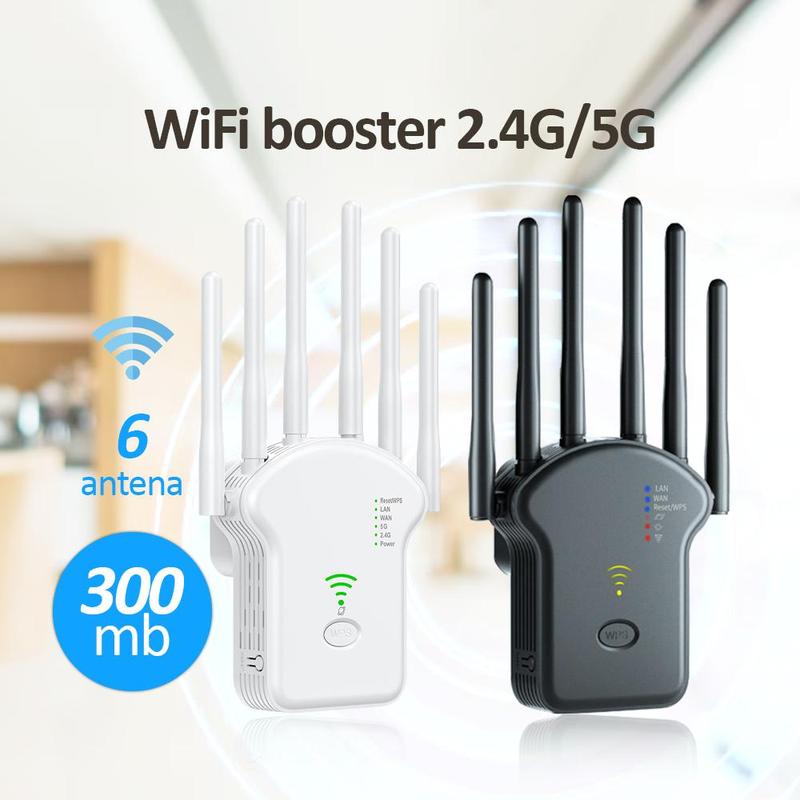 Product Introduction of POPIC Penguat sinyal wifi penguat sinyal wifi penguat sinyal wifi dual band grosir grosir penguat router gigabit Hitam Kabel Repeater 38